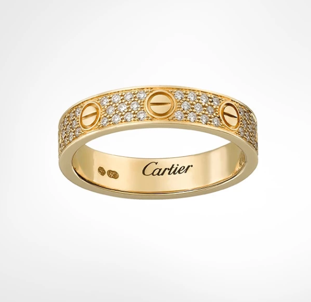 Anel Inspiração Cart Cravejado Premium